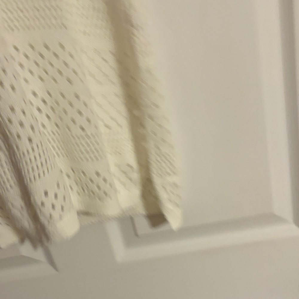 DOKOTOO Cream Crochet Knit Swimsuit Cover - Picture 3 of 5